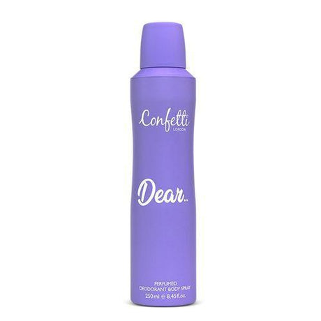 Confetti London Perfumed Deodorant Body Spray Dear 250 ml