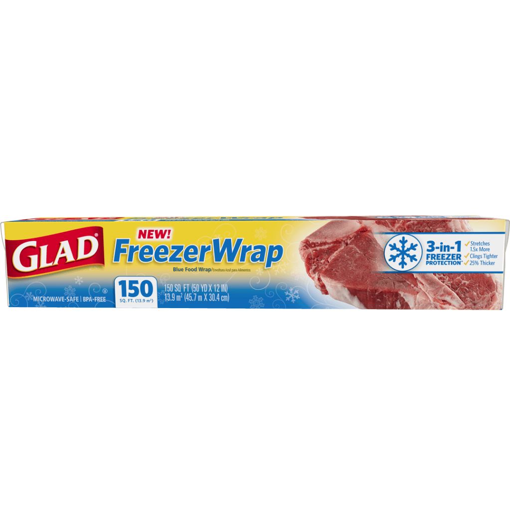 Glad 3 in 1 Freezer Wrap 457.7 m x 30.4 cm