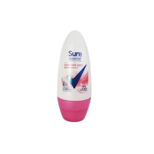 Sure Anti-Perspirant Deodorant Roll On Powder Dry 45 ml