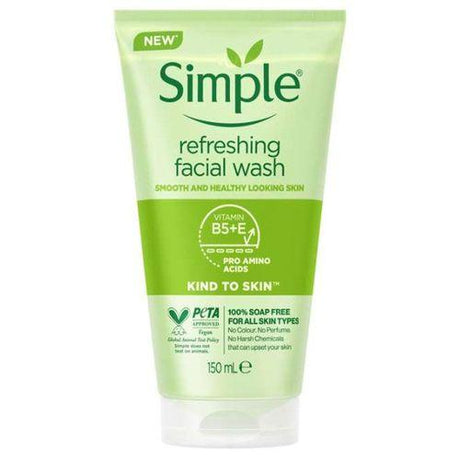 Simple Refreshing Facial Wash Pro Amino Acids 150 ml