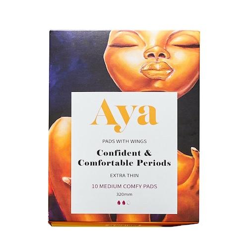 Aya Comfy Sanitary Pads Extra Thin Medium 320 mm x10