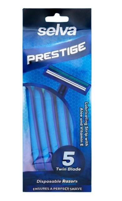 Selva Prestige Twin Blade Shaving Stick x5