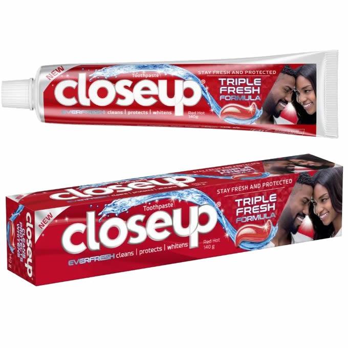 Close Up Toothpaste Triple Fresh Formula 175 g