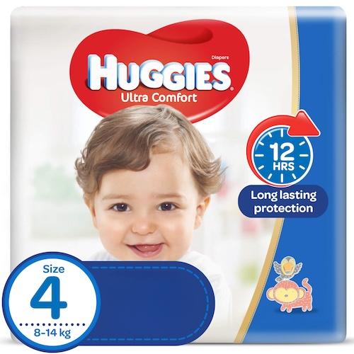 Huggies Ultra Comfort Size 4 8-14 kg x32