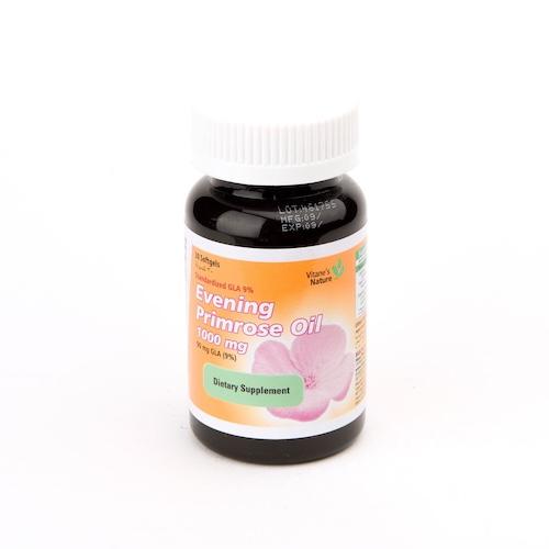 Vitane's Nature Evening Primrose Oil 1000 mg 30 Soft Gels