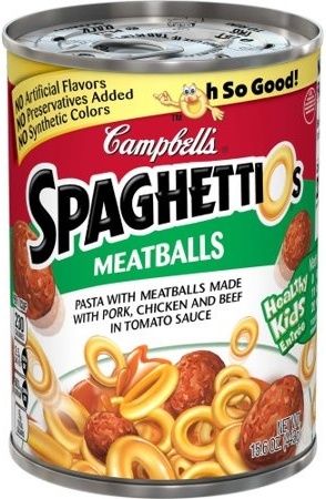 Campbell's Spaghettios Meatballs 448 g