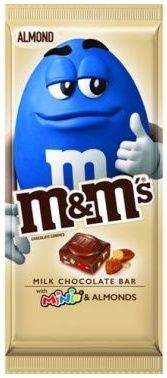 M & M's Milk Chocolate Bar With Minis And Almonds 110.6 g