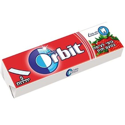 Wrigley's Orbit Strawberry Sugar-Free 13.6 g x5