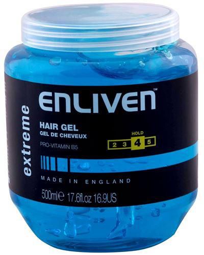 Enliven Hair Gel Extreme Hold Blue 500 ml
