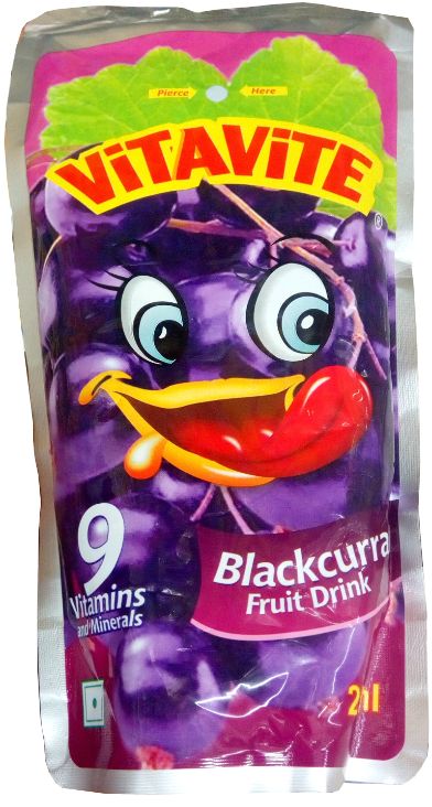 Vitavite Fruit Drink Blackcurrant 25 cl