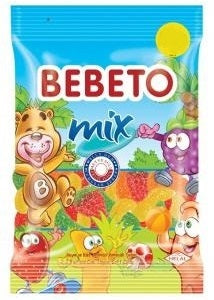 Bebeto Mix Jelly Gum 80 g