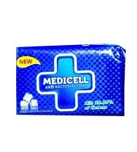 Medicell Anti-Bacterial Soap Cool Menthol Extracts 70 g x6