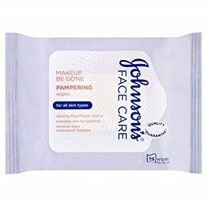 Johnson's Face Care Pampering Wipes For All Skin Types x25