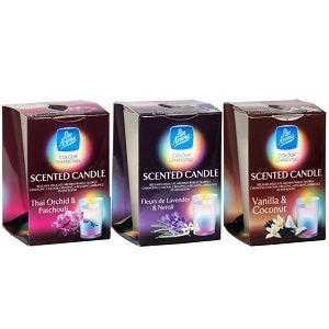 Pan Aroma Colour Changing Scented Candle Assorted 151 g