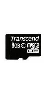 Transcend Micro SDHC Card Class 4 8 GB