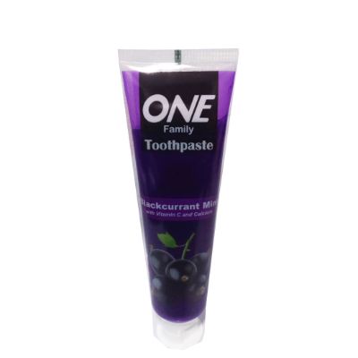 ONE Family Toothpaste Apple Blackcurrant With Vitamin C & Calcium 130 g