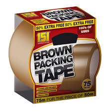 151 Brown Packing Tape 75 m Supermart.ng