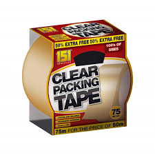 151 Clear Packing Tape 75 m Supermart.ng