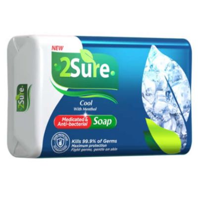 2Sure Medicated & Anti-Bacterial Soap Cool 70 g Supermart.ng