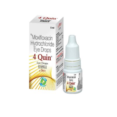 4 Quin Moxifloxacin Eye Drops 5 ml Supermart.ng