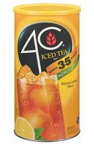 4C Iced Tea Drink Mix Lemon Flavour 2.5 kg Supermart.ng