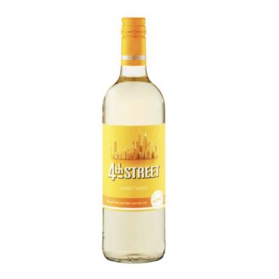 4th Street Sweet White Wine 75 cl x6 Supermart.ng