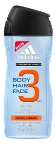 Adidas Shower Gel & Shampoo 3 in 1 Ginger Relaxing 250 ml Supermart.ng