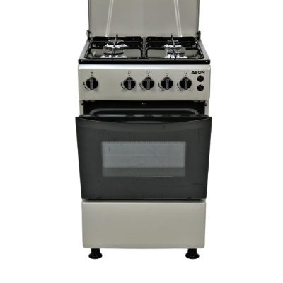 Aeon Cooker FG4401MBZU 4 Gas 50 x 50 - Silver Supermart.ng