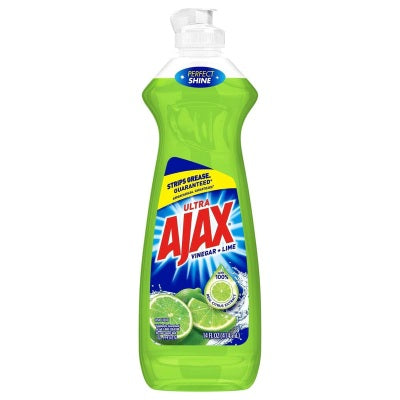 Ajax Dish Liquid With Bleach Lime 414 ml Supermart.ng