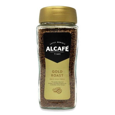 Alcafe Gold Roast Freeze Dried Instant Coffee Granules 200 g Supermart.ng