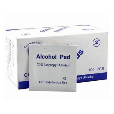 Alcohol Prep Pad Swabs x100 Supermart.ng