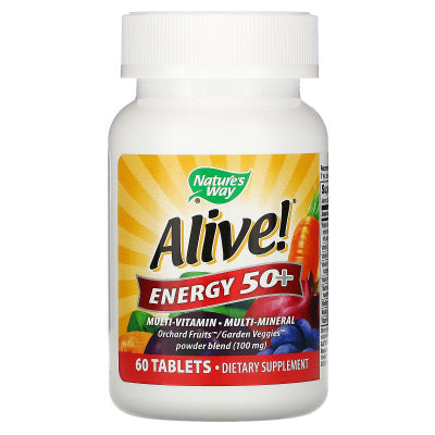 Alive Energy 50+ 60 Tablets Supermart.ng