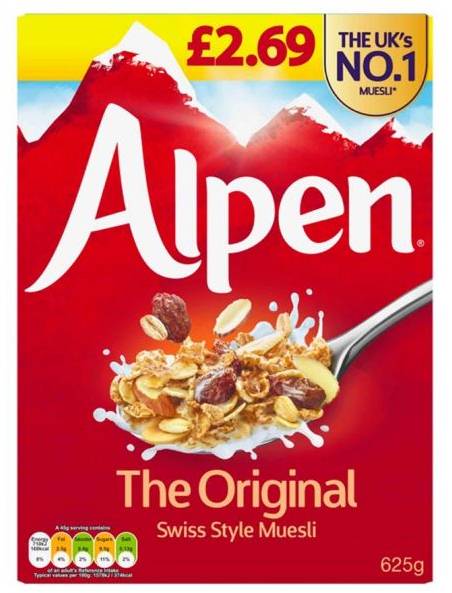 Alpen Msli Original 625 g Supermart.ng