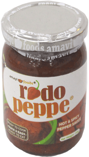 Amayi Rodo Hot & Spicy Pepper Sauce 180 g Supermart.ng