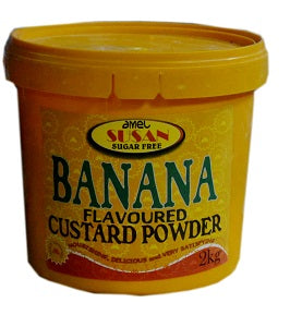 Amel Susan Custard Powder Banana Sugar Free 2 kg Supermart.ng