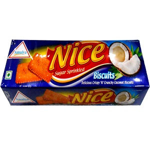 Amulya Nice Sugar Sprinkled Biscuits 150 g Supermart.ng