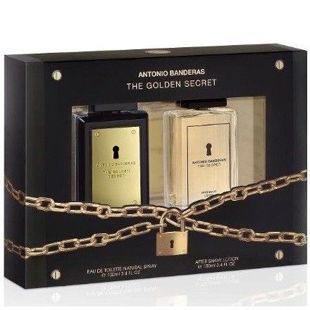 Antonio Banderas The Golden Secret EDT 100 ml + After Shave 100 ml Supermart.ng