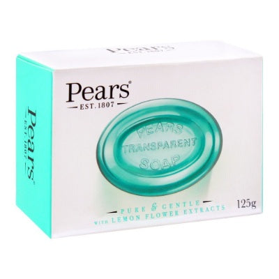 Pears Transparent Soap Lemon Flower Extracts 125 g x4