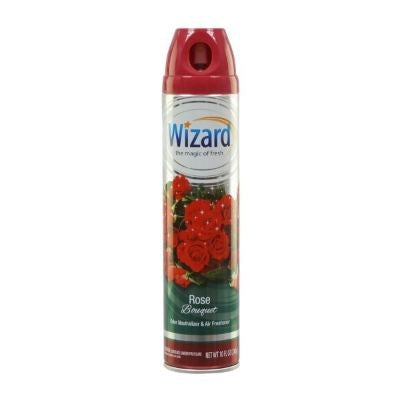 Wizard Odour Neutraliser & Air Freshener Rose Bouquet 283 g
