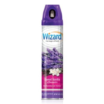Wizard Odour Neutraliser & Air Freshener Sweet Vanilla Lavender 283 g