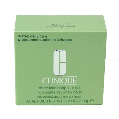 Clinique Three Little Soaps 150 g