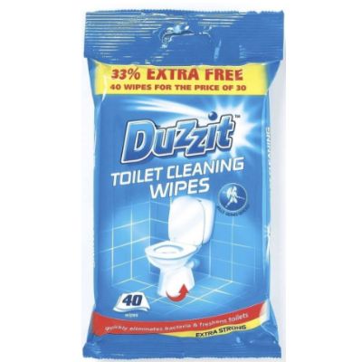 Duzzit Toilet Cleaning Wipes x40