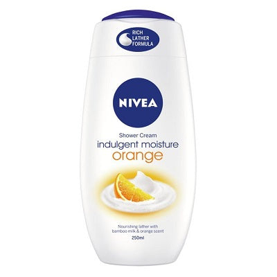 Nivea Body Wash Indulgent Moisture Orange 250 ml