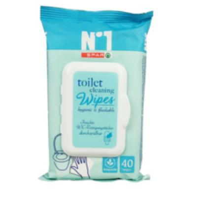 Spar Toilet Cleaning Wipes x40