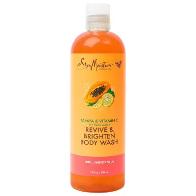 Shea Moisture Body Wash Papaya & Vitamin C Revive & Brighten 384 ml