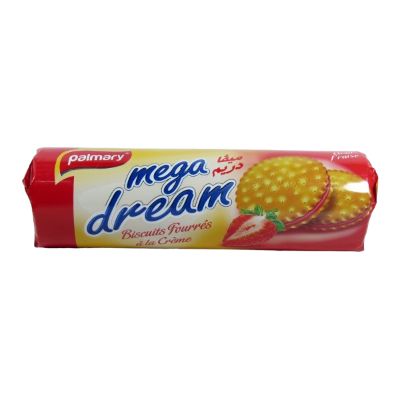 Palmary Mega Dream Cream Filled Biscuits Strawberry 320 g