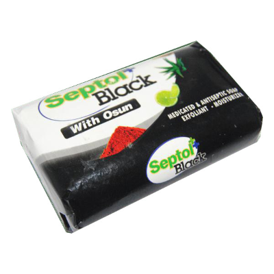 Septol Medicated & Antiseptic Black Soap With Osun 70 g